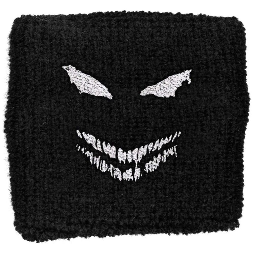 Disturbed Face Wristband / Black